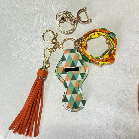 Geometric Bracelet Keychain - Picture 2 of 14